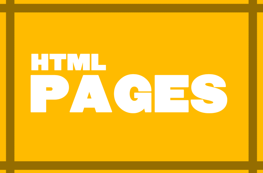 HTML Pages